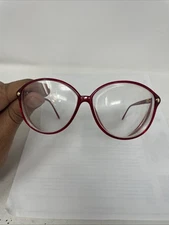 Silhouette SPX M1156 /20 C5560 55/12 130 Austria Transparent Red Butterfly Gold