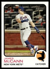 2022 Topps Heritage James McCann #344