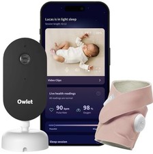 NIB Owlet Dream Duo Gen 3 Smart Baby Monitor All-In-One Bundle - 2K HD Video