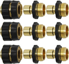 / Inch Garden Hose Quick Connector Water Hose Fitting Male and Female, of Set
