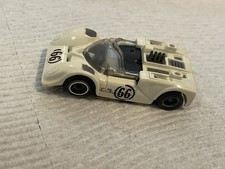 Vintage TYCO PRO Chaparral 2E 66 HO Scale Slot Car Gold Bottom