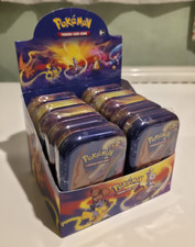 POKEMON TCG SCARLET & VIOLET KANTO POWER MINI TINS ART SET X10 PLUS CDU *NEU*