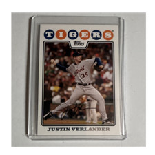 Topps Justin Verlander Detroit Tigers 2008 Baseball Card #510 Base Set