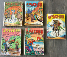 lot 5 bd APACHES KRIS TOTEM  n° 4.5.10.11.15mon journal EO 1959/1963