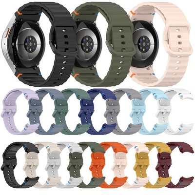 20MM Silikon Uhrenarmband Für Samsung Galaxy Watch7/FE/5/5Pro Smartwatch Armband