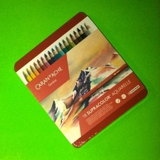 Caran d Ache Supracolor AQUARELLE 18 ct .Water soluble Supracolor II Soft