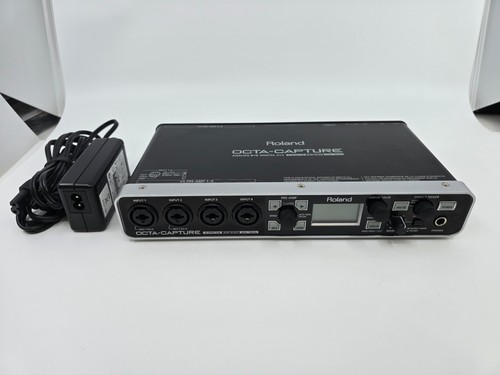 ROLAND OCTA-CAPTURE UA-1010 USB AUDIO INTERFACE W/Charger + USB Ships from USA