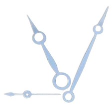 Silver Parnis Watch Movement Hands Winding Kit For ETA 6497 6498 st36 P176