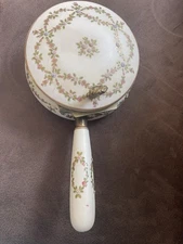 1966 Carrollton Krewe silent butler crumb catcher vintage-  Hinge is broken