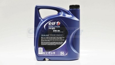 For ELF OLEJE 2202840 ENGINE OIL 10W-40 5L ELF EVOLUTION 700 STI API SL/CF, ACE