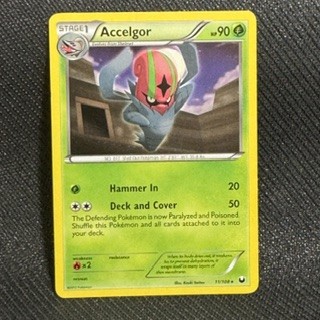 Accelgor 11/108 Rare Dark Explorers Pokemon Lightly Played