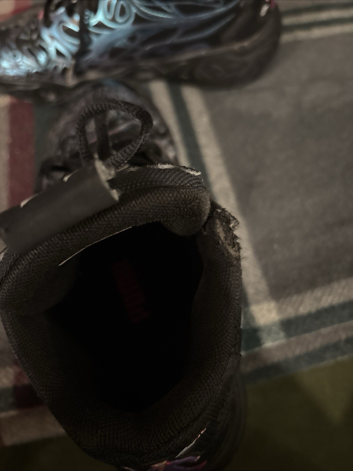 Puma x Lamelo Ball MB.04 Reflections size 4.5 moderate wear, with box thumbnail 5