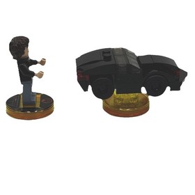 LEGO Dimensions 71286 Knight Rider Michael Knight Minifigure & Kitt TESTED