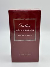 CARTIER DECLARATION EAU DE TOILETTE 1.6 fl. oz. / 50 ml NEW/SEALED