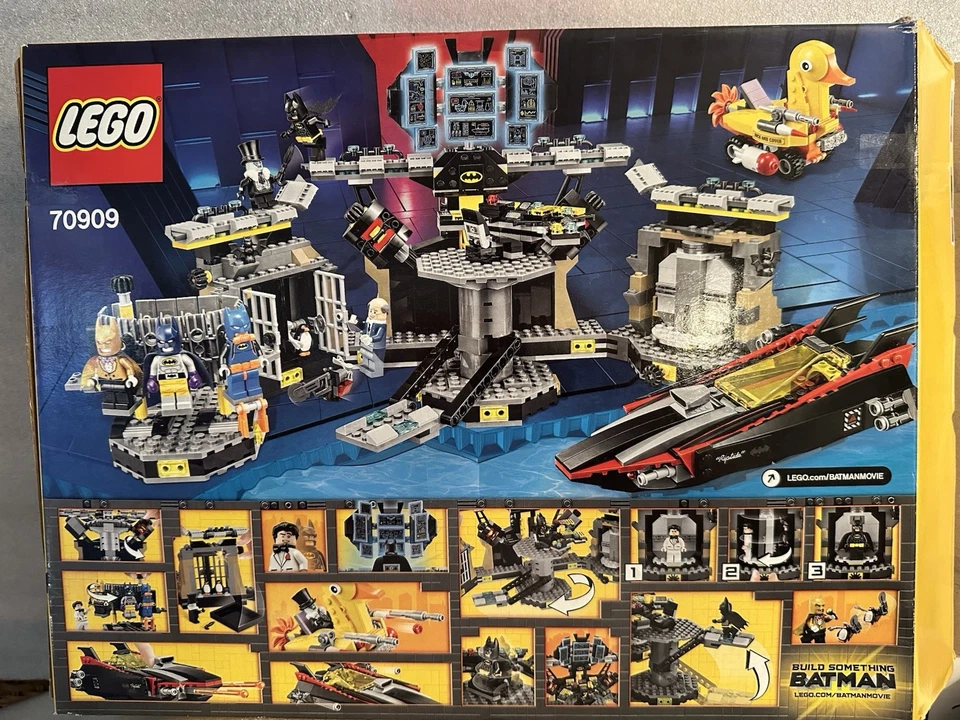 Title: COMPLETE/OPEN BOX - LEGO Batman Movie: Batcave Break-in (70909) - Retired - Image 2 of 4