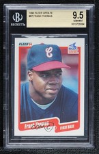 1990 Fleer Update Box Set Frank Thomas #U-87 BGS 9.5 GEM MINT HOF 0a2