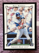 2002 Fleer Premium Raul Mondesi #136 Toronto Blue Jays