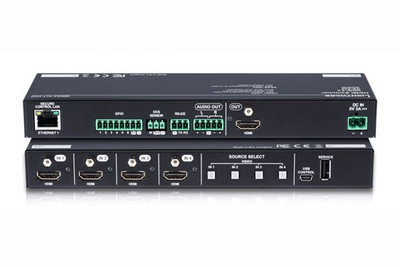Lightware MMX2-4x1-H20 RS-232 -HDMI Switcher Breakout Audio 9156007 - Open Box -