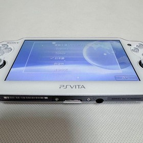 Near Mint PlayStation Vita Wi-Fi Console Crystal White PCH-1100
