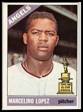 1966 Topps #155 Marcelino Lopez