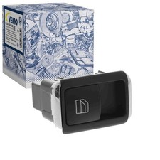 VEMO FENSTERHEBER-SCHALTER CHROM/SCHWARZ VORNE passend f&uuml;r MERCEDES AMG C-KLASSE