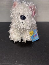 NWT Webkinz Original FULL SIZE Retired White Terrier New With Code