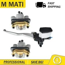 Front Brake Master Cylinder + Brake Calipers For Arctic Cat 2003 250 300 400 500