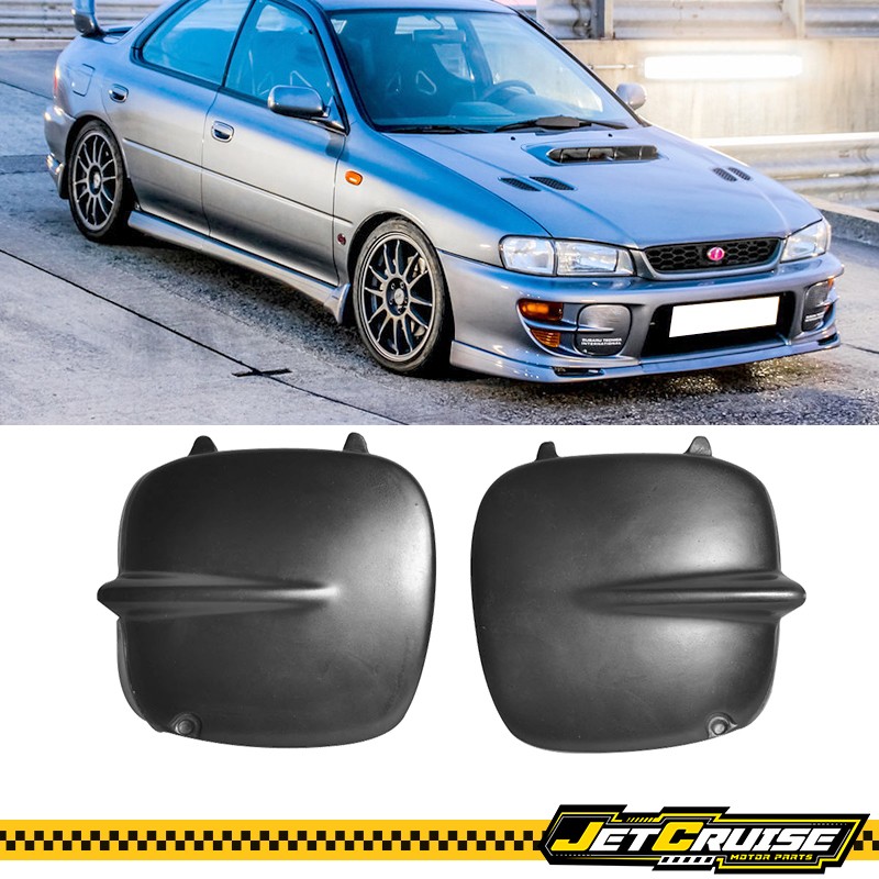 Fits 97-01 Subaru Impreza Sti GC8 Foglights Lamp Cover Black | eBay