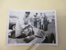 1962 Wolfgang Seidel (1926 Dresden; &dagger; 1987 M&uuml;nchen) im Rennwagen / Echtphoto