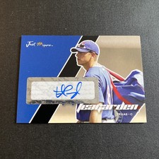 Taylor Teagarden autographed Baseball Card 2008 Just Minors #75 Rookie 16/25. rookie card picture