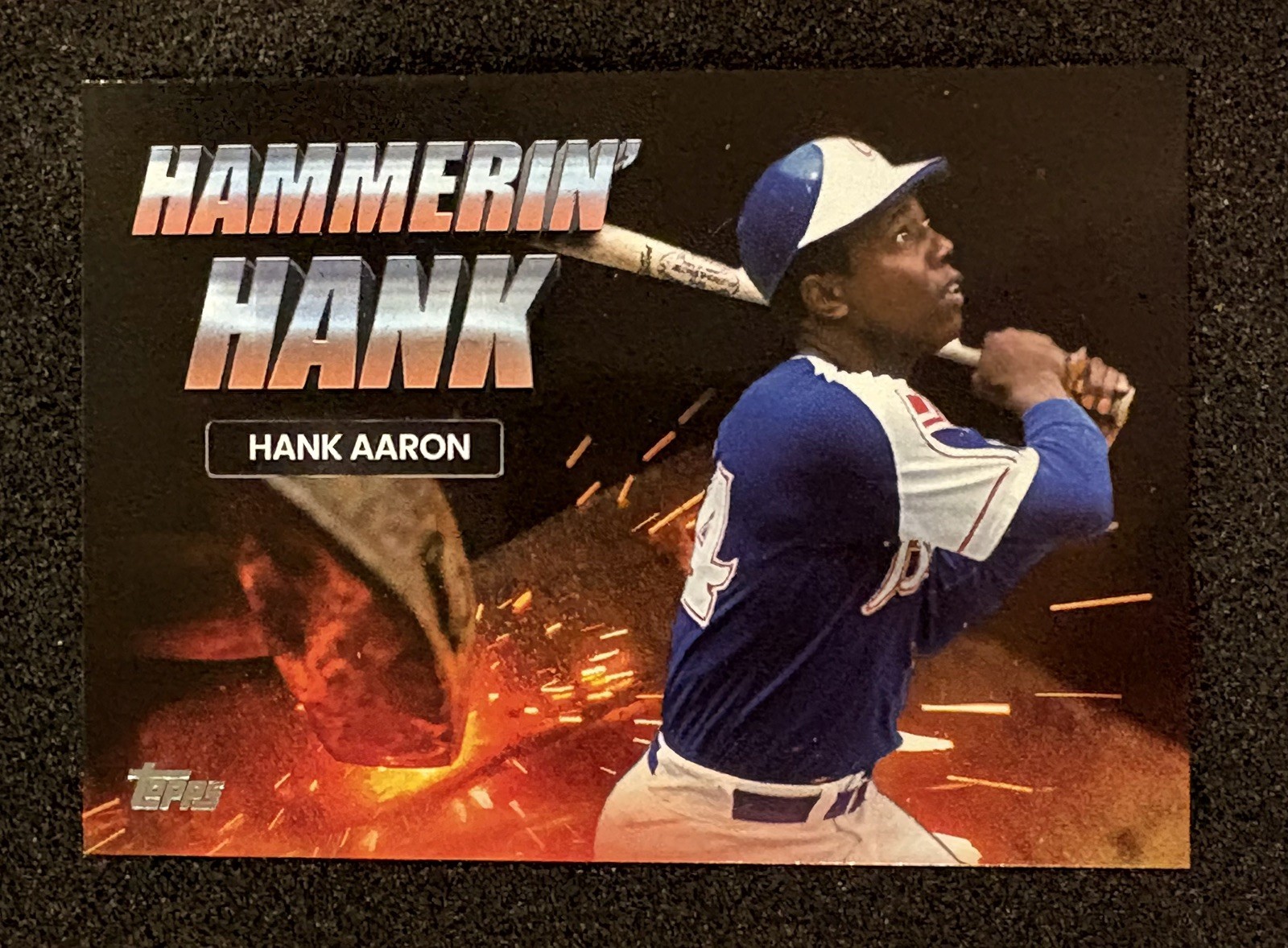 2023 Topps Update Hank Aaron Hammerin Hank SSP Atlanta Braves #AKA-7