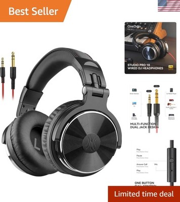 High-Quality Wired Headphones with Noise Isolation - For Recording and Podcasts