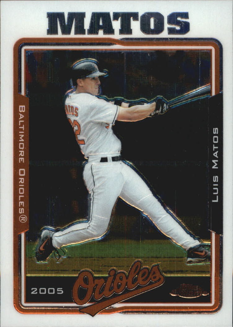 2005 Topps Chrome #152 Luis Matos - BB