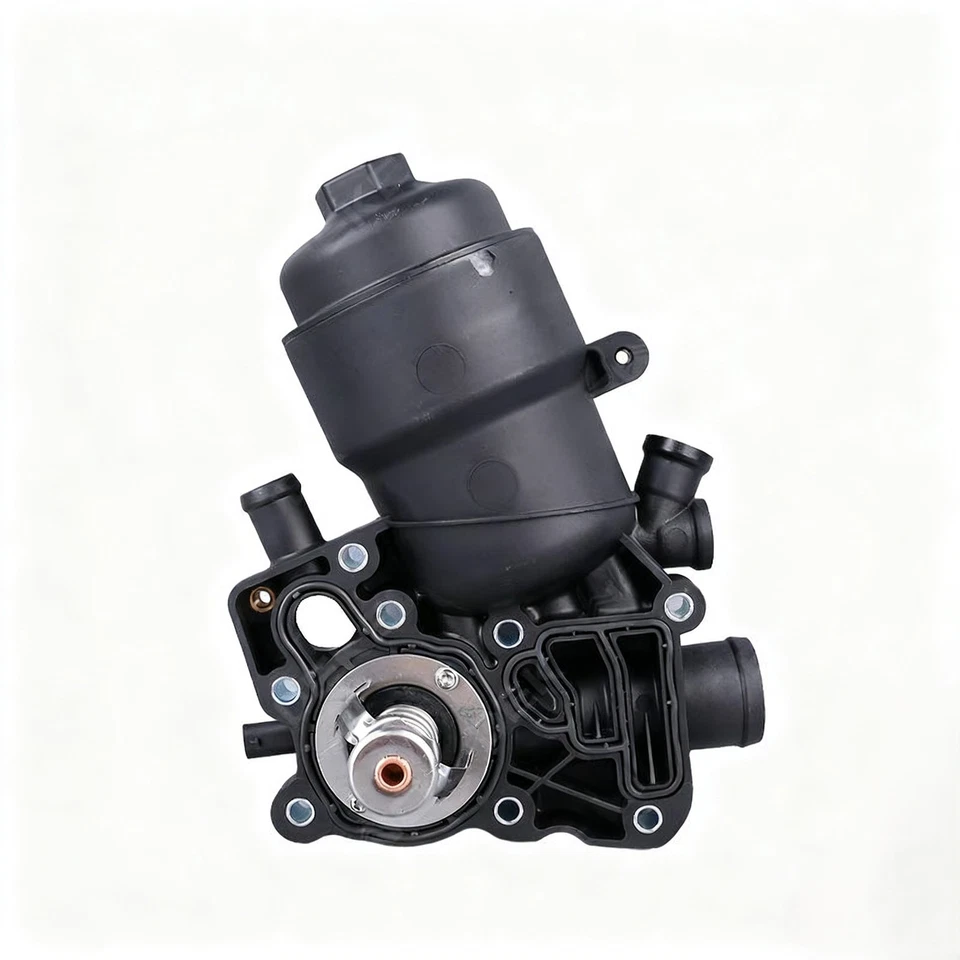 机油过滤器外壳 适用于奥迪 A6 A7 A8 Q5 适合大众途锐 3.0L TDI V6 059115389P — 第 2/4 张图片