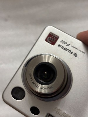 Fujifilm FinePix F Series F401 2.1MP Digital Camera - Metallic