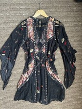 Image of allsaints lucia cora embellished dress