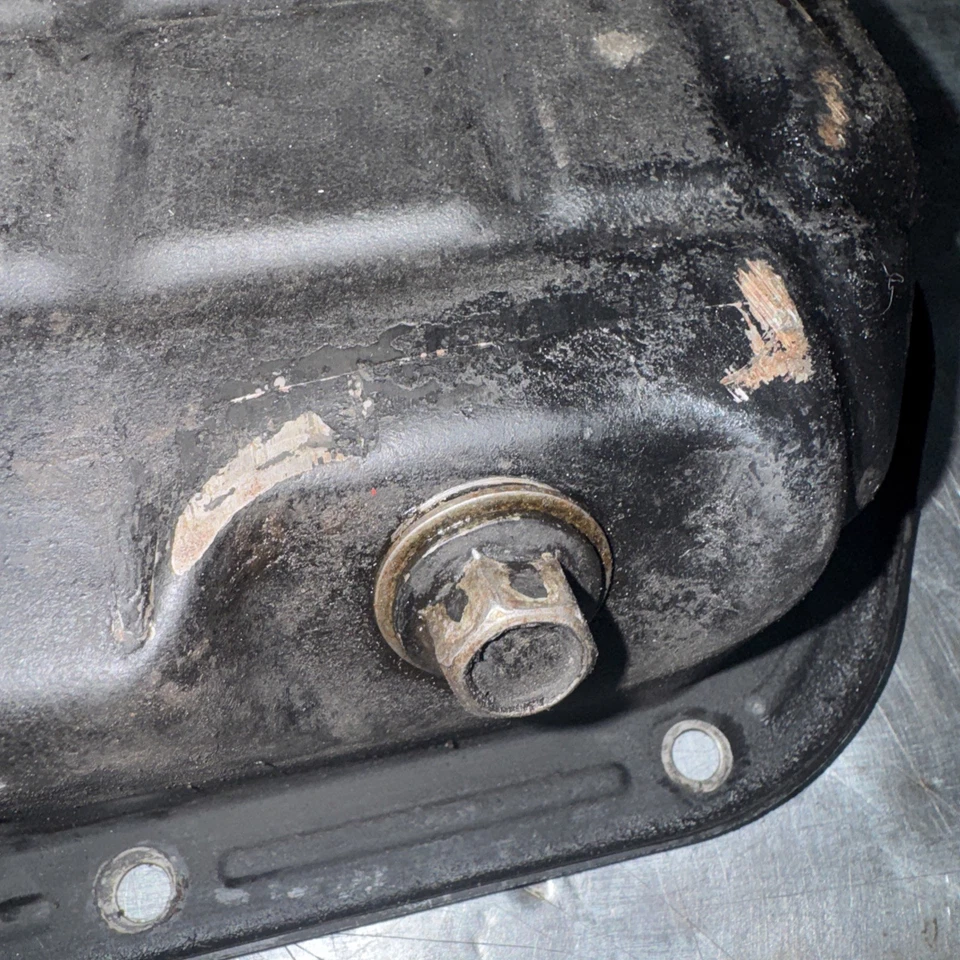 Sr20 Sr20det cárter de aceite del motor inferior Silvia 240sx 180sx S13 S14 Jdm Nissan Foto 4 de 4