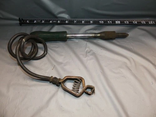Vintage Modified Soldering Iron - Untested