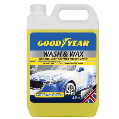 #ad Goodyear Shampoo Wash Wax Foam Soap Cars Caravans 2.5Ltr Powerwash Concentrated GBP 10.89