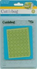 CUTTLEBUG 4.25 x 5.75 embossing folder MOROCCAN SCREEN 37-1909