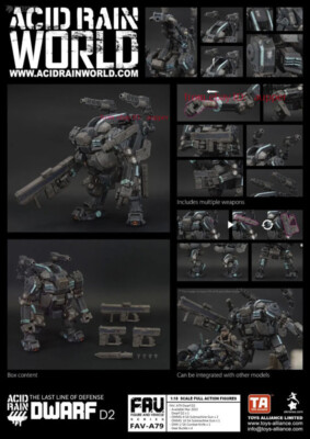 Acid Rain World 1/18 Fav-A79 Dwarf D2 Omanga Military Action