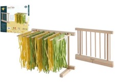 Pasta Dryer Pasta Stand made of Beech Wood, 30 cm, space-saving foldable
