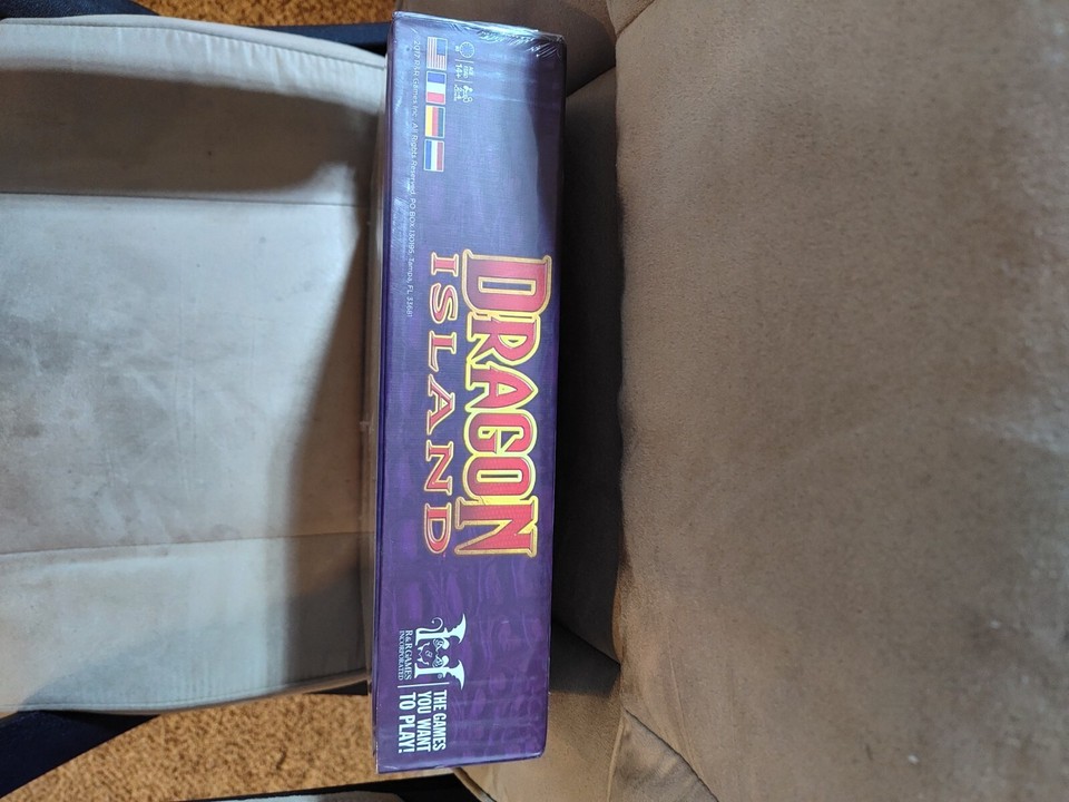 Dragon Island Strategy Board Game R&R Games 14+ 24 Players, FANTASY