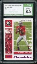 JUSTIN FIELDS 2021 Panini Chronicles Draft Picks #2 Pink Bears RC CSG 8.5 NM/MT+