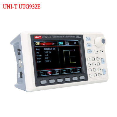 UNI-T UTG932E UTG962E 2CH Function Signal Source Generator Arbitrary Waveform