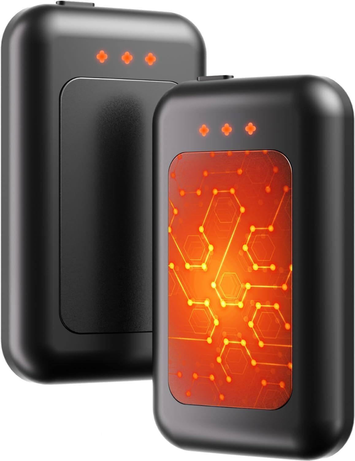 Jerritte Electric Hand Warmers Rechargeable 2 Pack Rechargeable Hand Warmer 1...