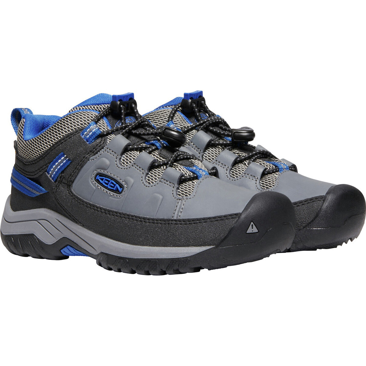 KEEN 1020127 TARGHEE GRAY BLUE BIG KIDS' SIZE 5 WOMEN’S 6.5 HIKING SHOES