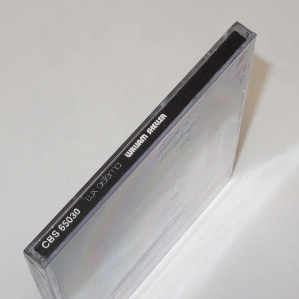 WILLIAM SHELLER LUX AETERNA JAPAN SPECIFICATION CD MARQUEE