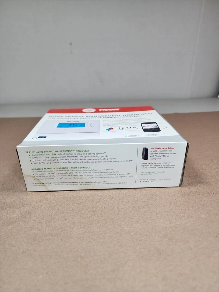 Trane Z-Wave Thermostat TZ45 Programmable Nexia Control New Old Stock Read - Image 2 of 4