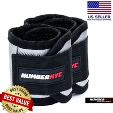2 Magnetic Wristband Compression Support Strap Relieves Tendinitis Carpal Tunnel